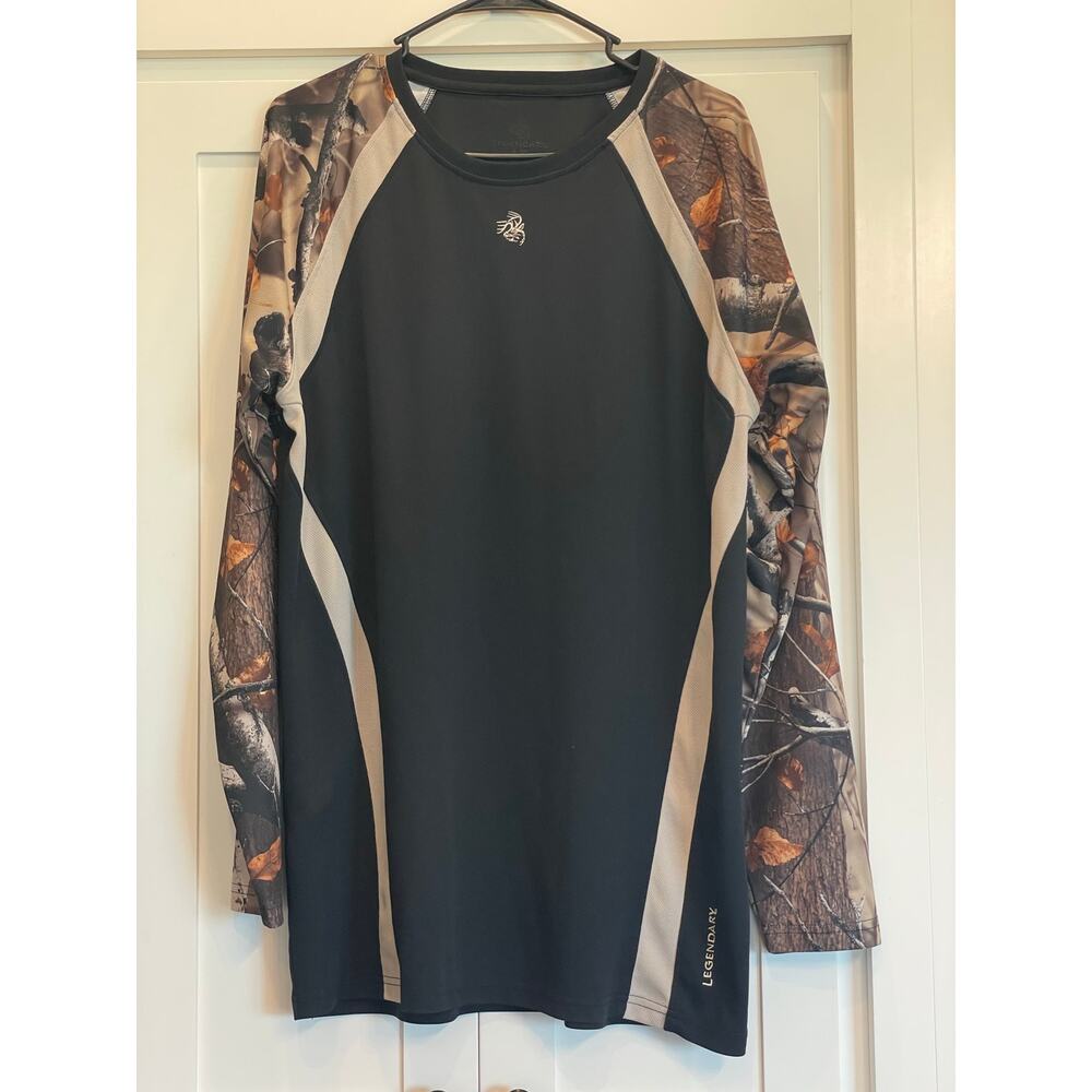Legendary  Whitetails Camo L/S layering top Large Tall